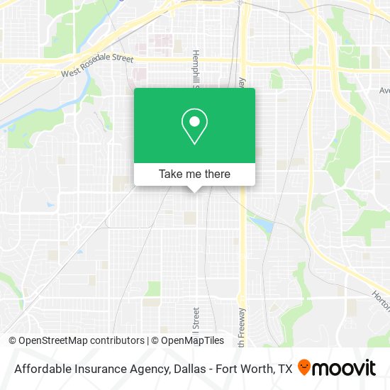 Mapa de Affordable Insurance Agency