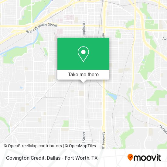 Covington Credit map