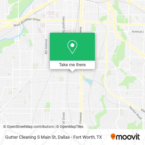 Mapa de Gutter Cleaning S Main St