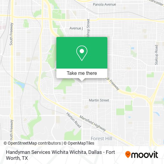 Handyman Services Wichita Wichita map