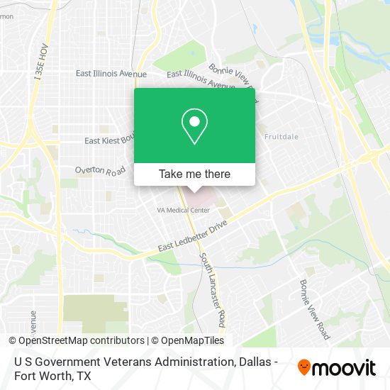 Mapa de U S Government Veterans Administration