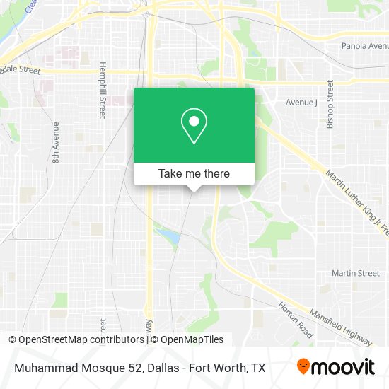 Muhammad Mosque 52 map