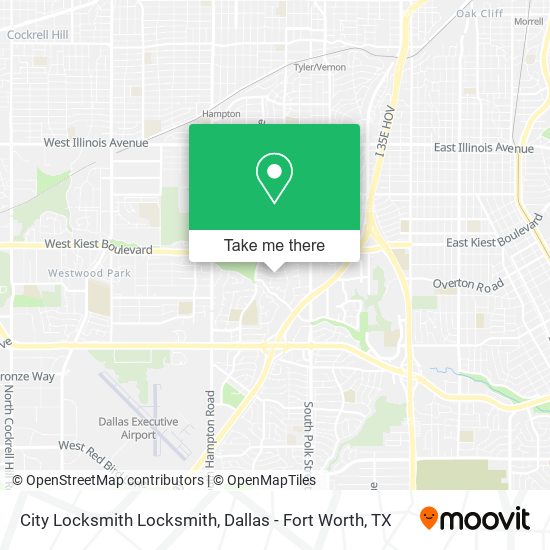 City Locksmith Locksmith map