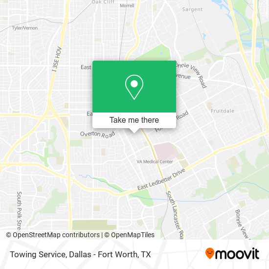 Towing Service map