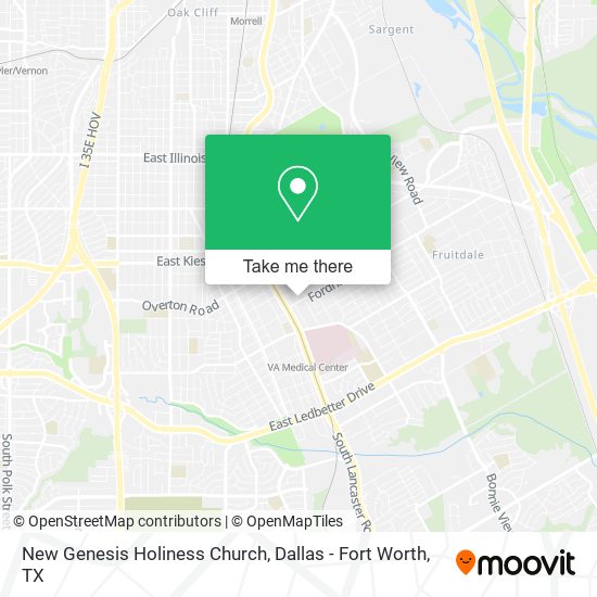 New Genesis Holiness Church map