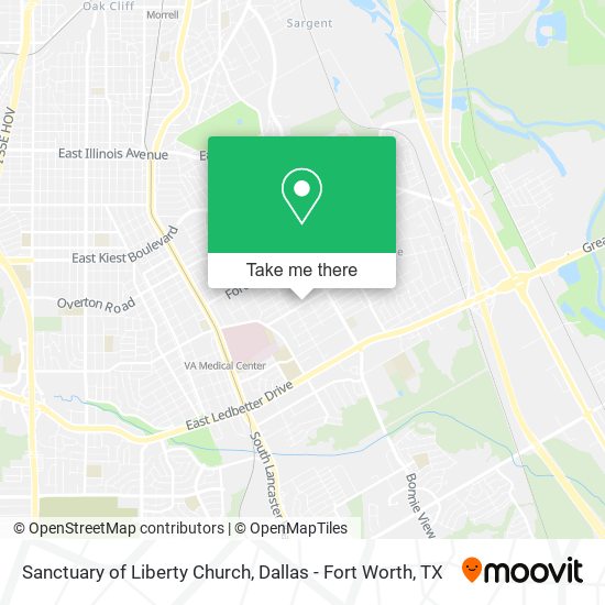 Mapa de Sanctuary of Liberty Church