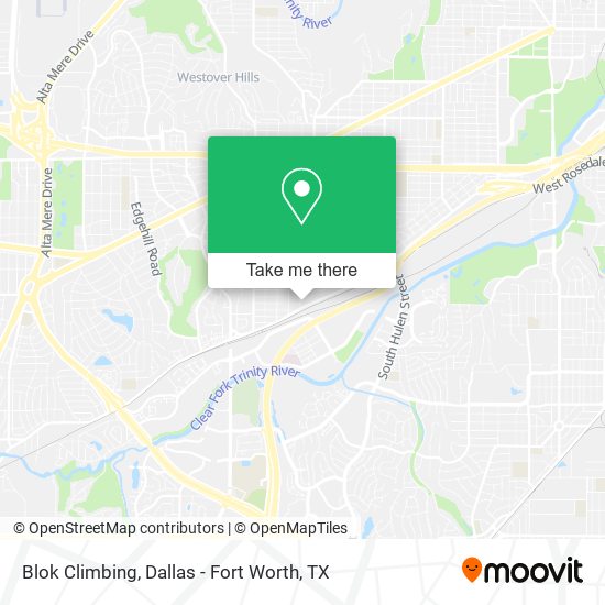 Blok Climbing map