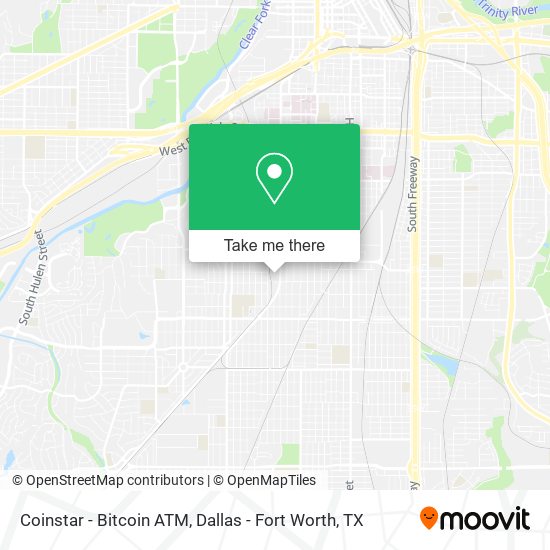 Mapa de Coinstar - Bitcoin ATM