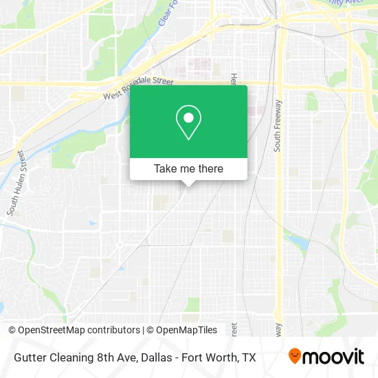 Gutter Cleaning 8th Ave map