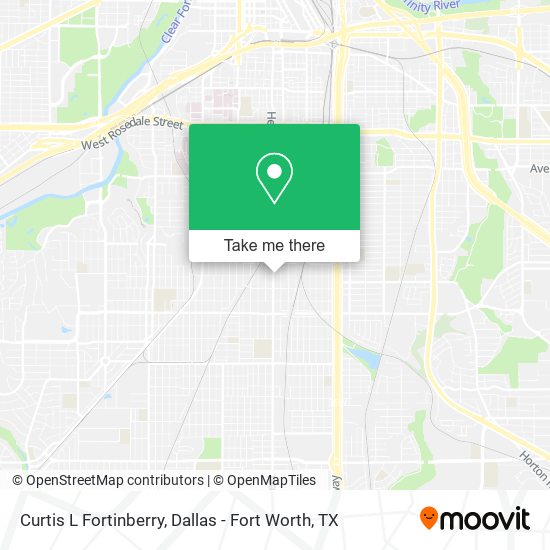 Curtis L Fortinberry map