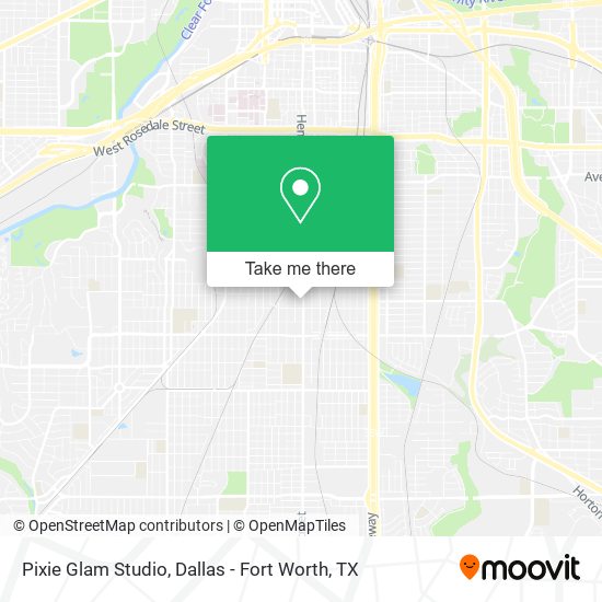 Pixie Glam Studio map