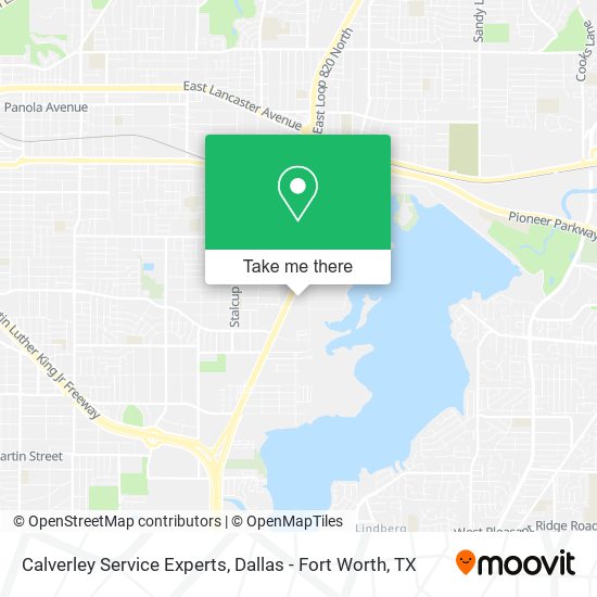 Calverley Service Experts map