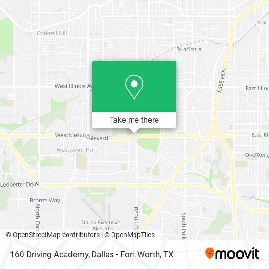 Mapa de 160 Driving Academy