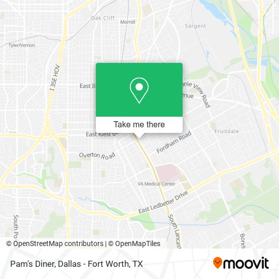 Pam's Diner map