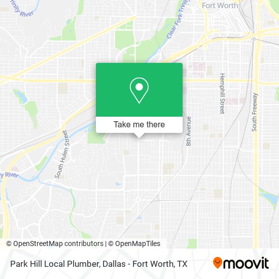 Park Hill Local Plumber map