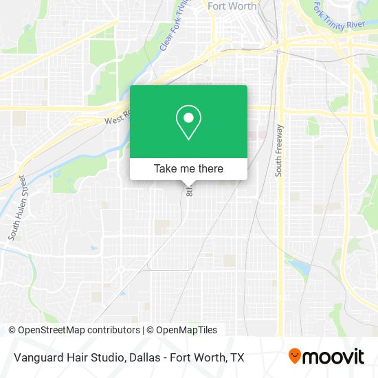 Mapa de Vanguard Hair Studio