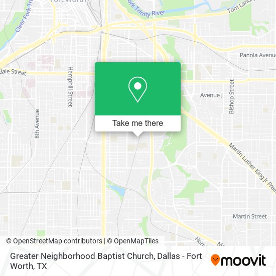 Greater Neighborhood Baptist Church map