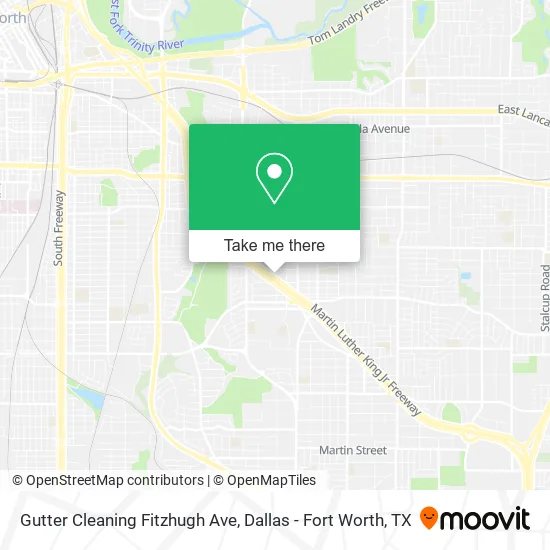 Mapa de Gutter Cleaning Fitzhugh Ave
