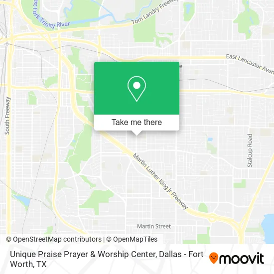 Unique Praise Prayer & Worship Center map