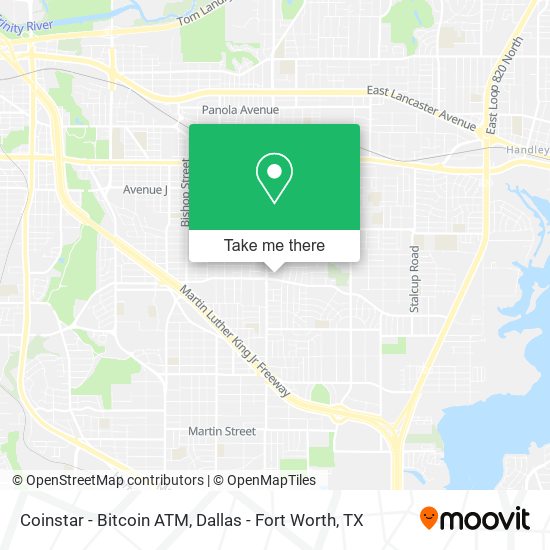 Mapa de Coinstar - Bitcoin ATM