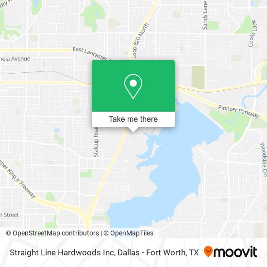 Straight Line Hardwoods Inc map