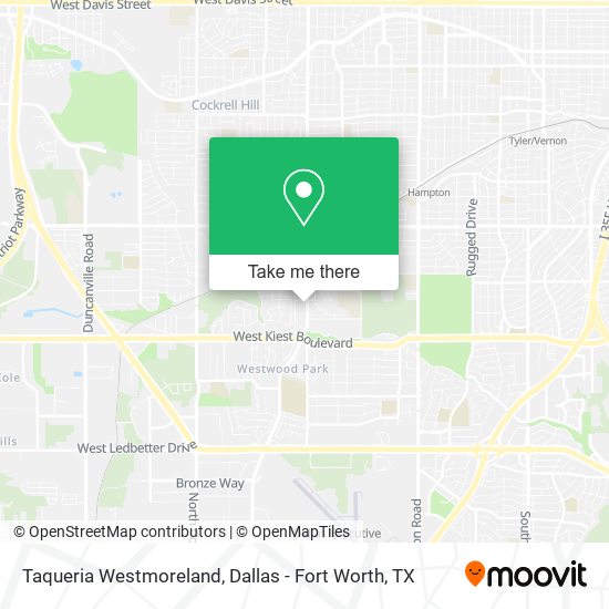 Taqueria Westmoreland map