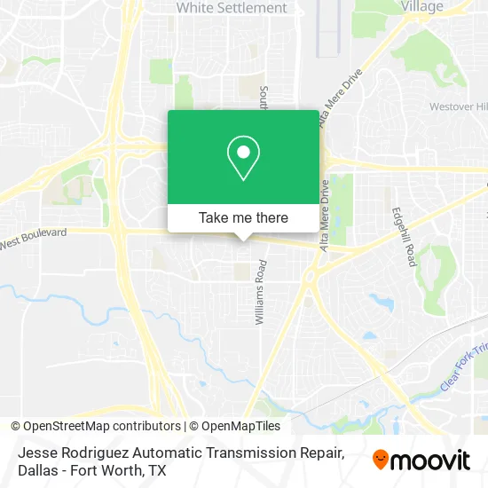 Jesse Rodriguez Automatic Transmission Repair map