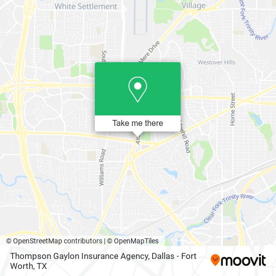 Thompson Gaylon Insurance Agency map