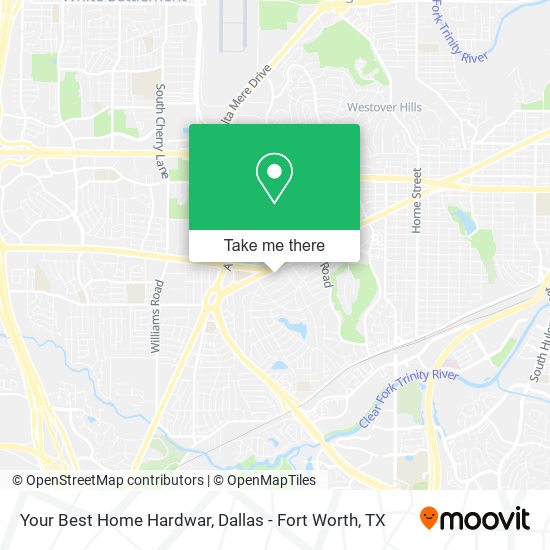 Your Best Home Hardwar map