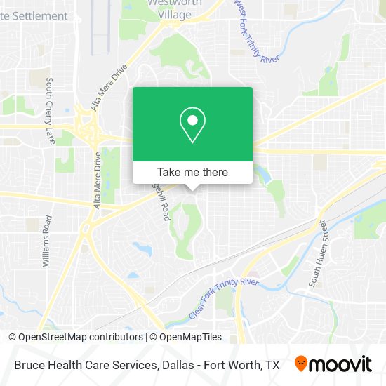 Bruce Health Care Services map