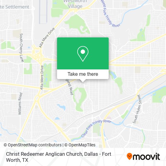 Mapa de Christ Redeemer Anglican Church