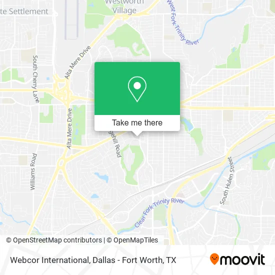 Webcor International map