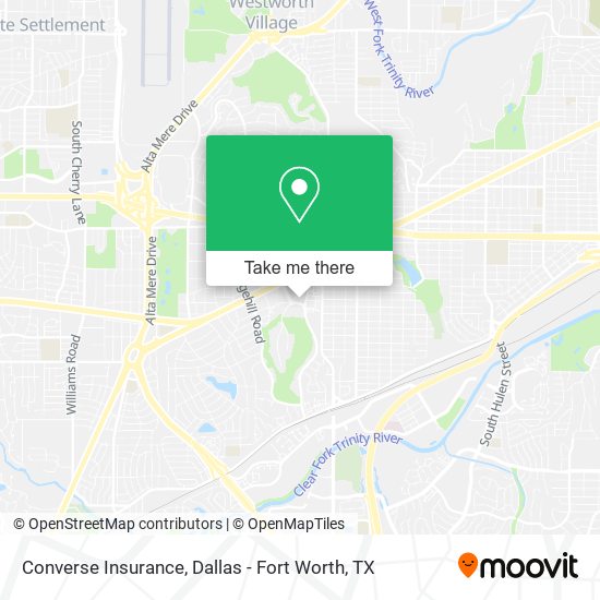 Converse Insurance map