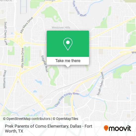 Prek Parents of Como Elementary map