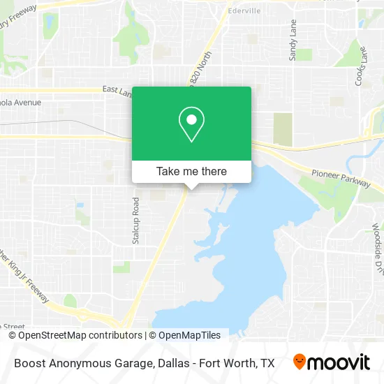 Mapa de Boost Anonymous Garage