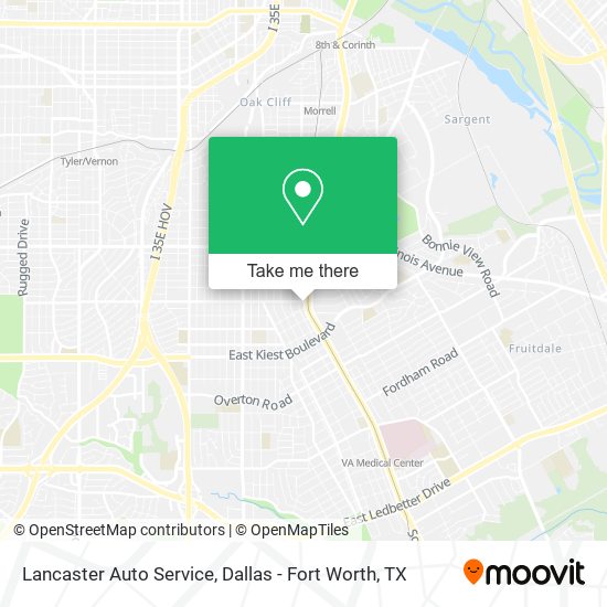 Mapa de Lancaster Auto Service