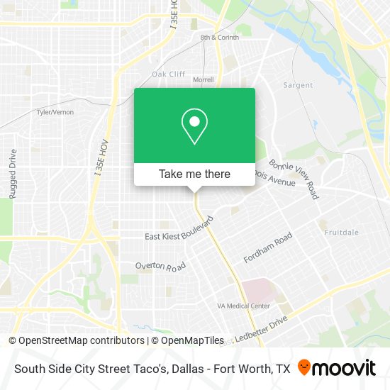 South Side City Street Taco's map