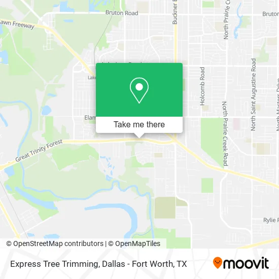 Mapa de Express Tree Trimming