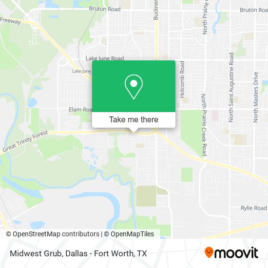 Midwest Grub map