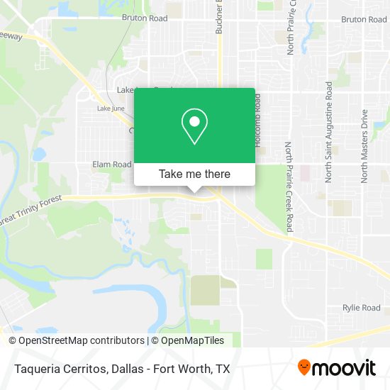 Taqueria Cerritos map