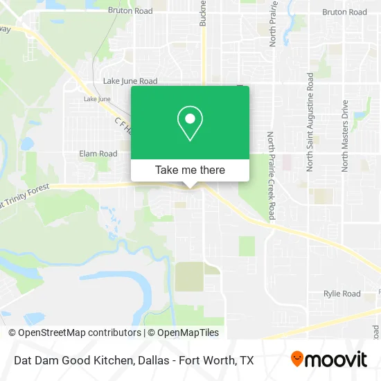 Mapa de Dat Dam Good Kitchen