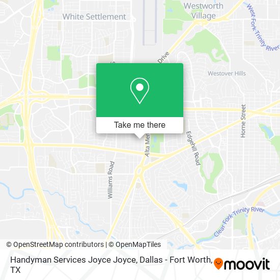 Handyman Services Joyce Joyce map