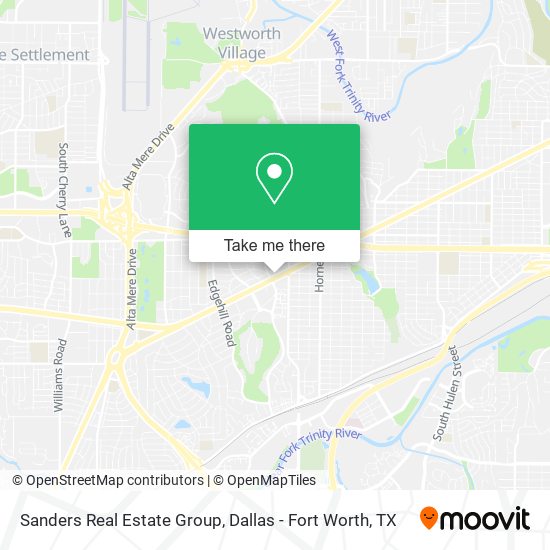 Sanders Real Estate Group map