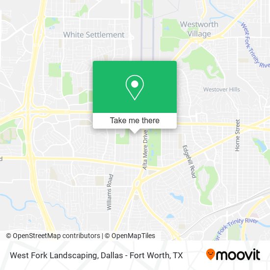 Mapa de West Fork Landscaping