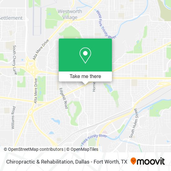 Chiropractic & Rehabilitation map