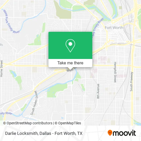 Mapa de Darlie Locksmith