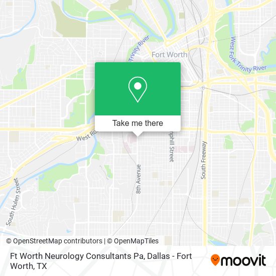 Ft Worth Neurology Consultants Pa map