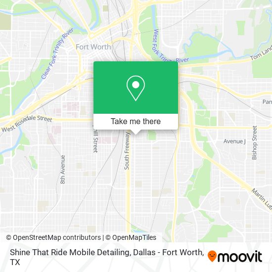 Shine That Ride Mobile Detailing map