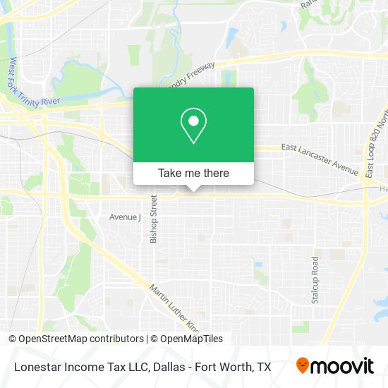 Mapa de Lonestar Income Tax LLC