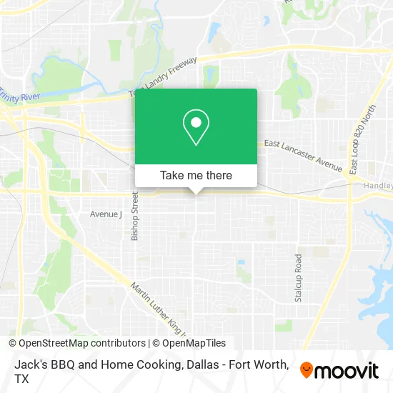 Jack's BBQ and Home Cooking map
